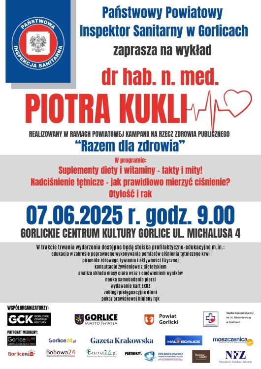 Plakat Razem dla Zdrowia!