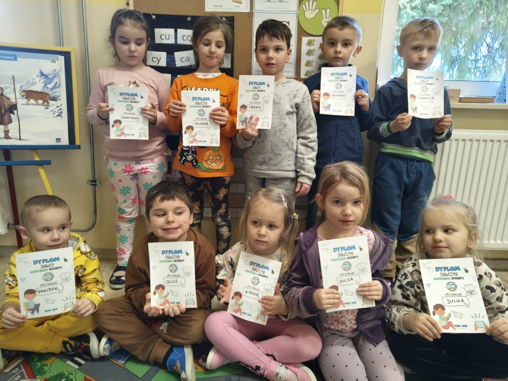 Dzień Bezpiecznego Internetu w Oddziale Przedszkolnym