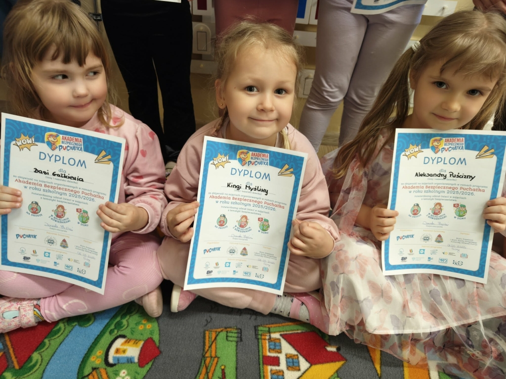 Projekt edukacyjny "Akademia Bezpiecznego Puchatka"